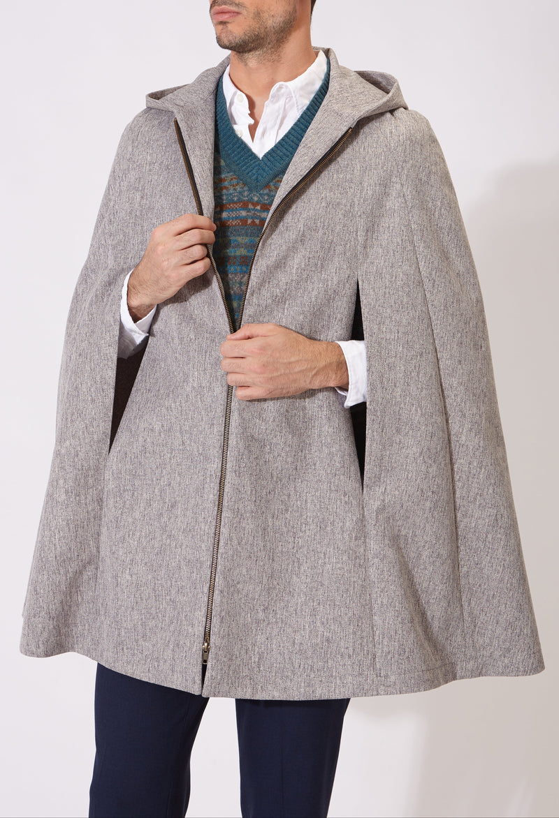 SANTANDER WATERPROOF CAPE LIGTH GREY
