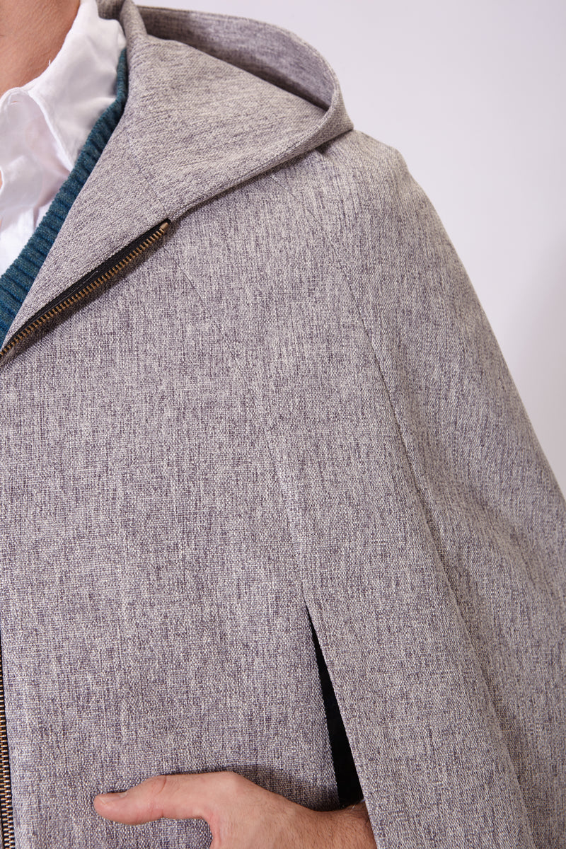 SANTANDER WATERPROOF CAPE LIGTH GREY