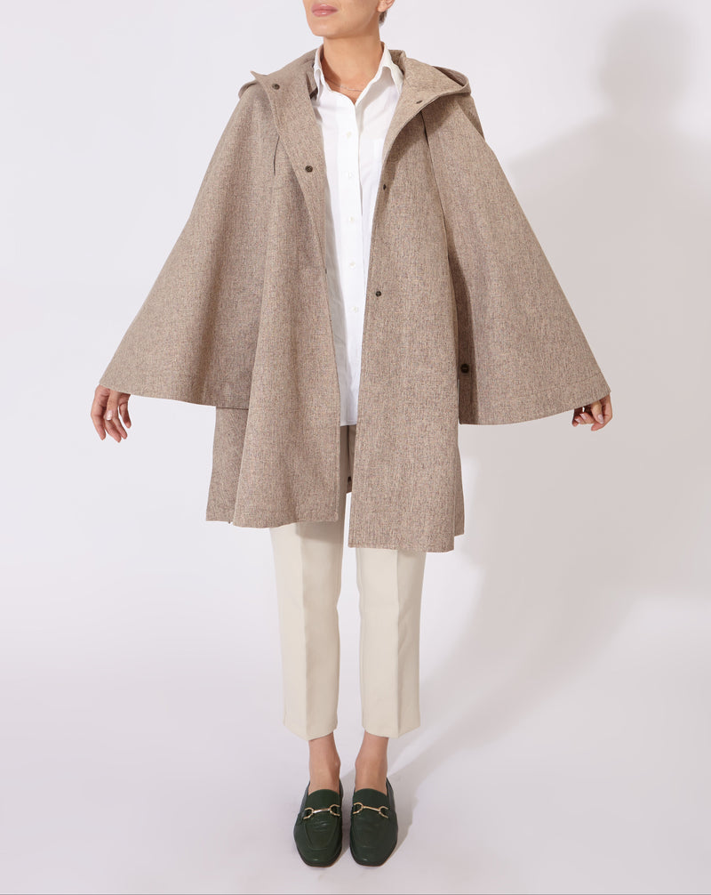 MANTIS WATERPROOF CAPE BROWN