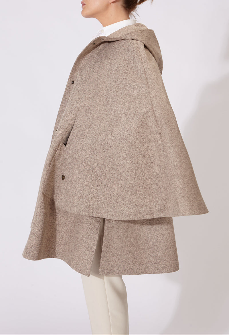 MANTIS WATERPROOF CAPE BROWN