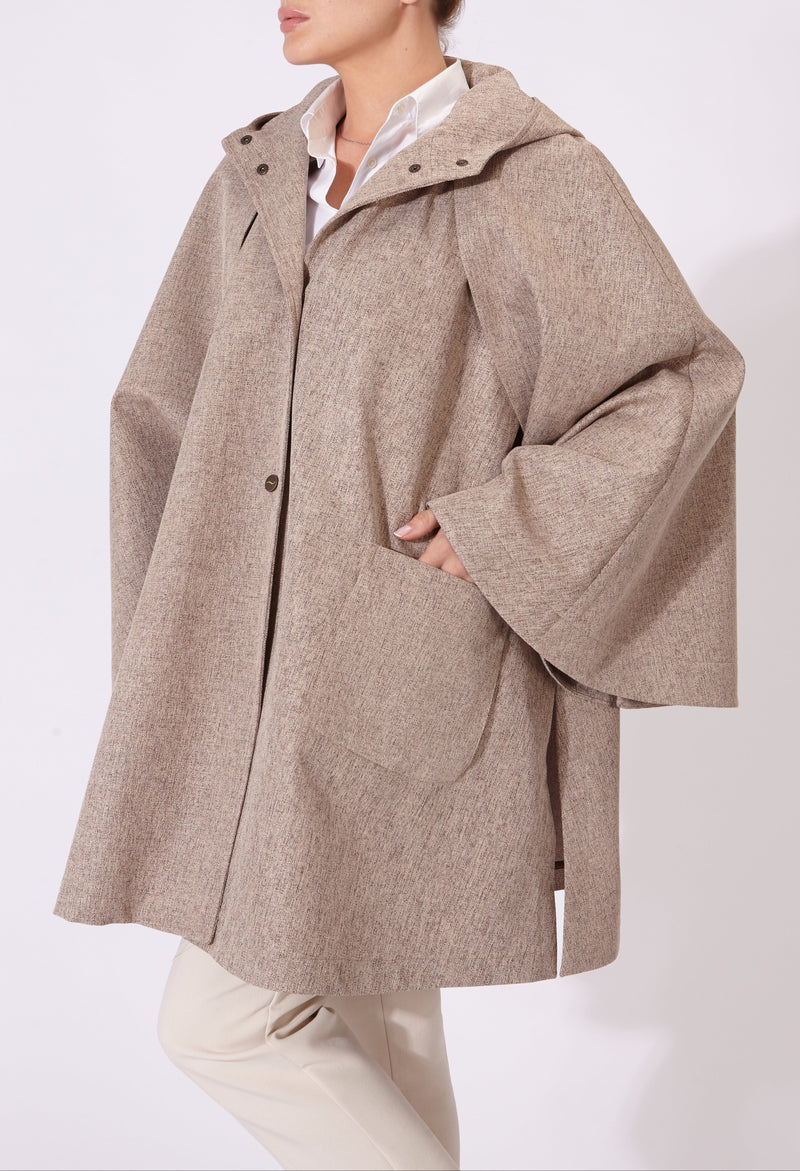 MANTIS WATERPROOF CAPE BROWN