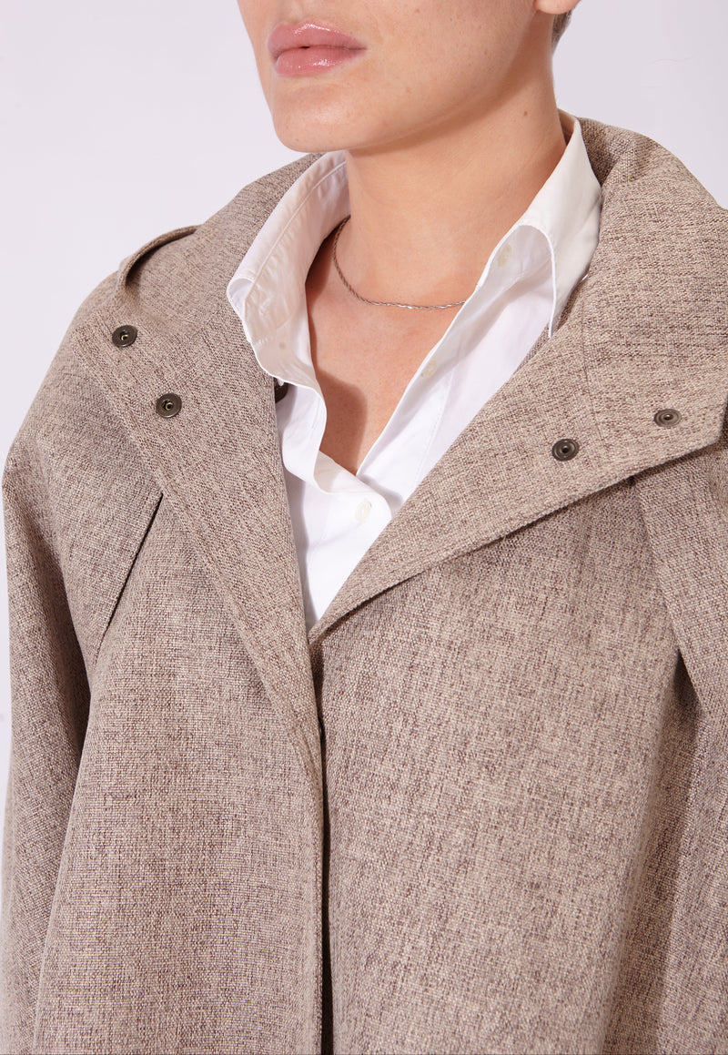 MANTIS WATERPROOF CAPE BROWN