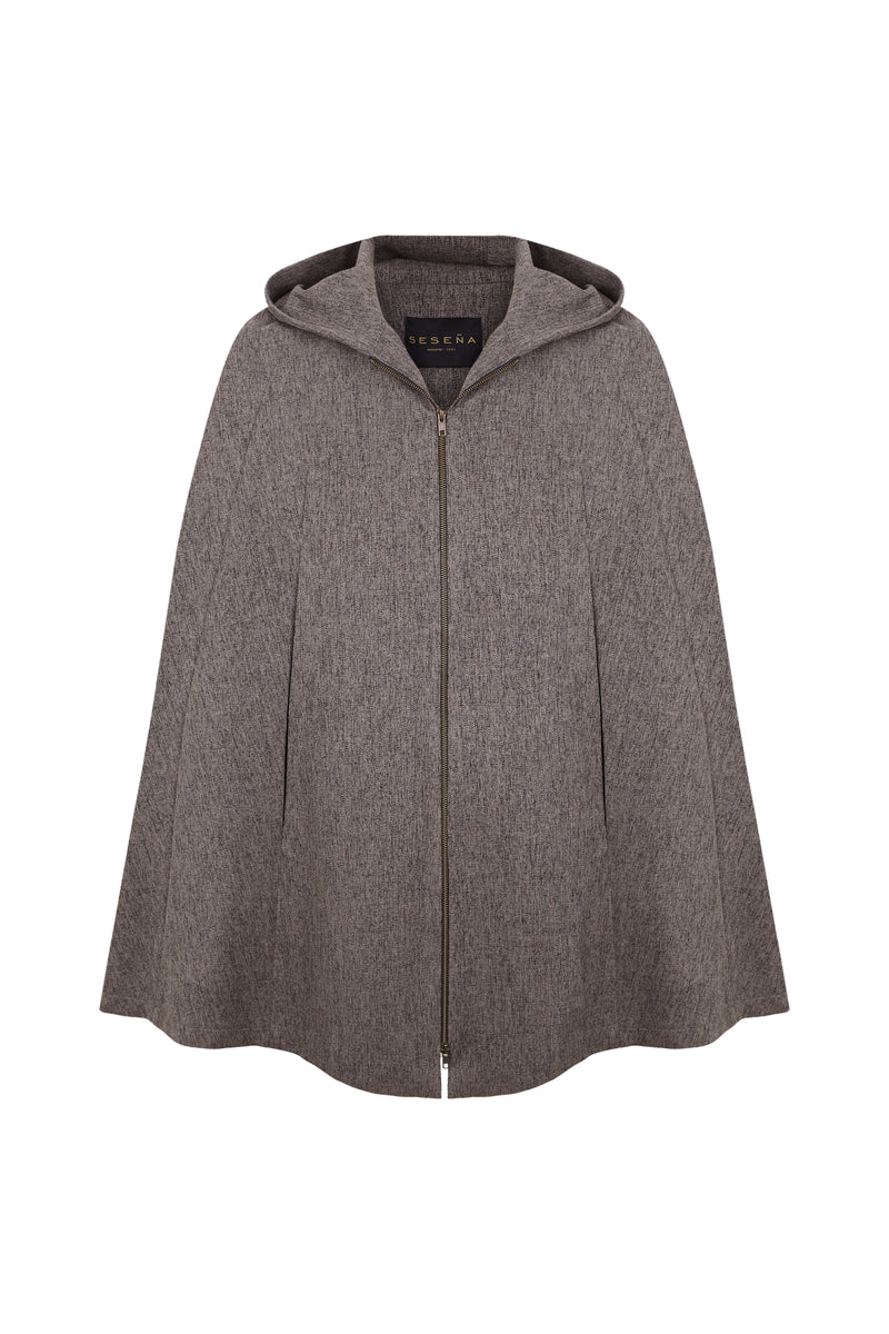 SANTANDER WATERPROOF CAPE DARK GREY