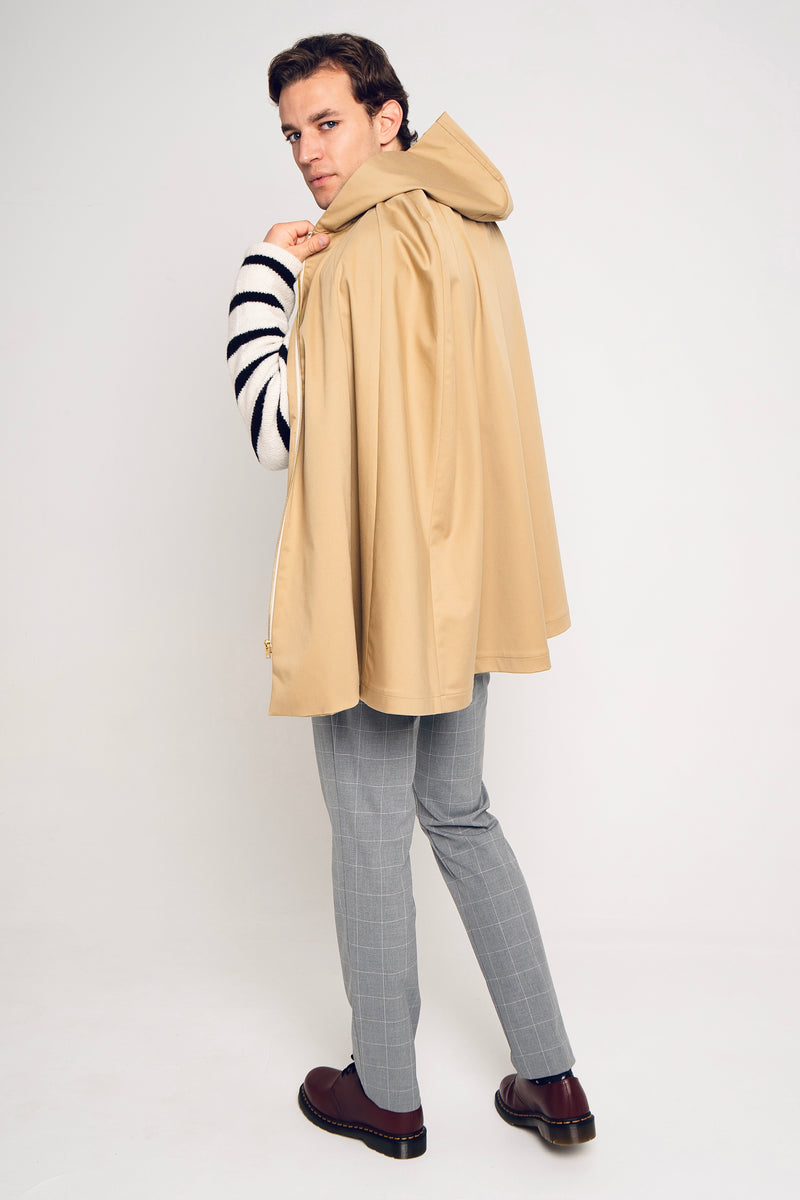 SANTANDER TRENCH CAPE CAMEL