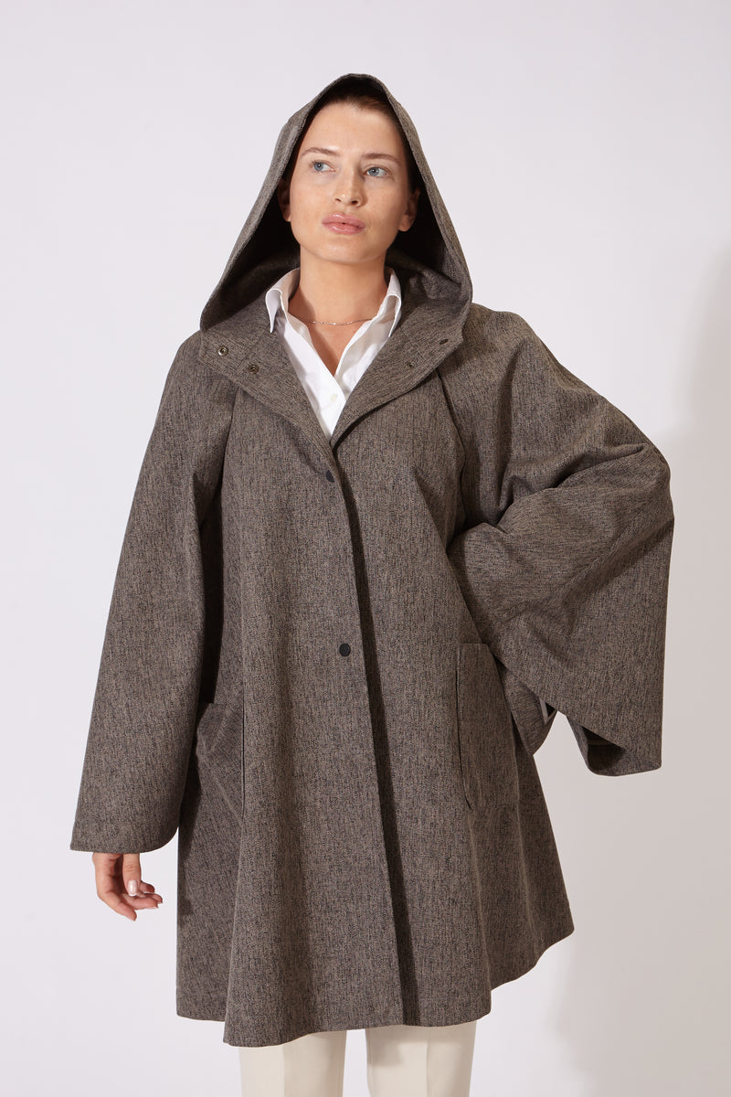 MANTIS WATERPROOF CAPE DARK GREY