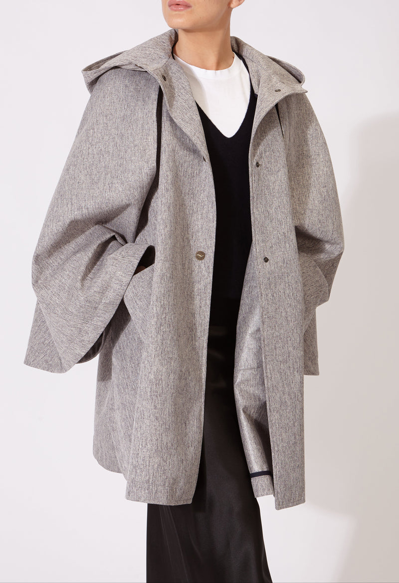 MANTIS WATERPROOF CAPE LIGTH GREY