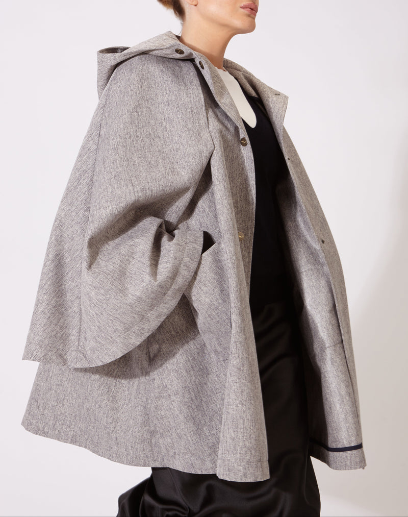 MANTIS WATERPROOF CAPE LIGTH GREY