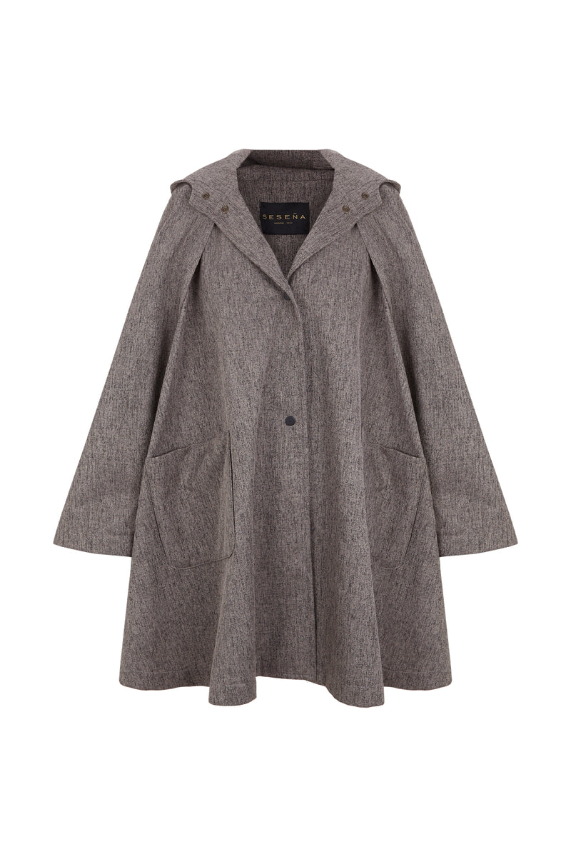 CAPA MANTIS IMPERMEABLE GRIS OSCURO