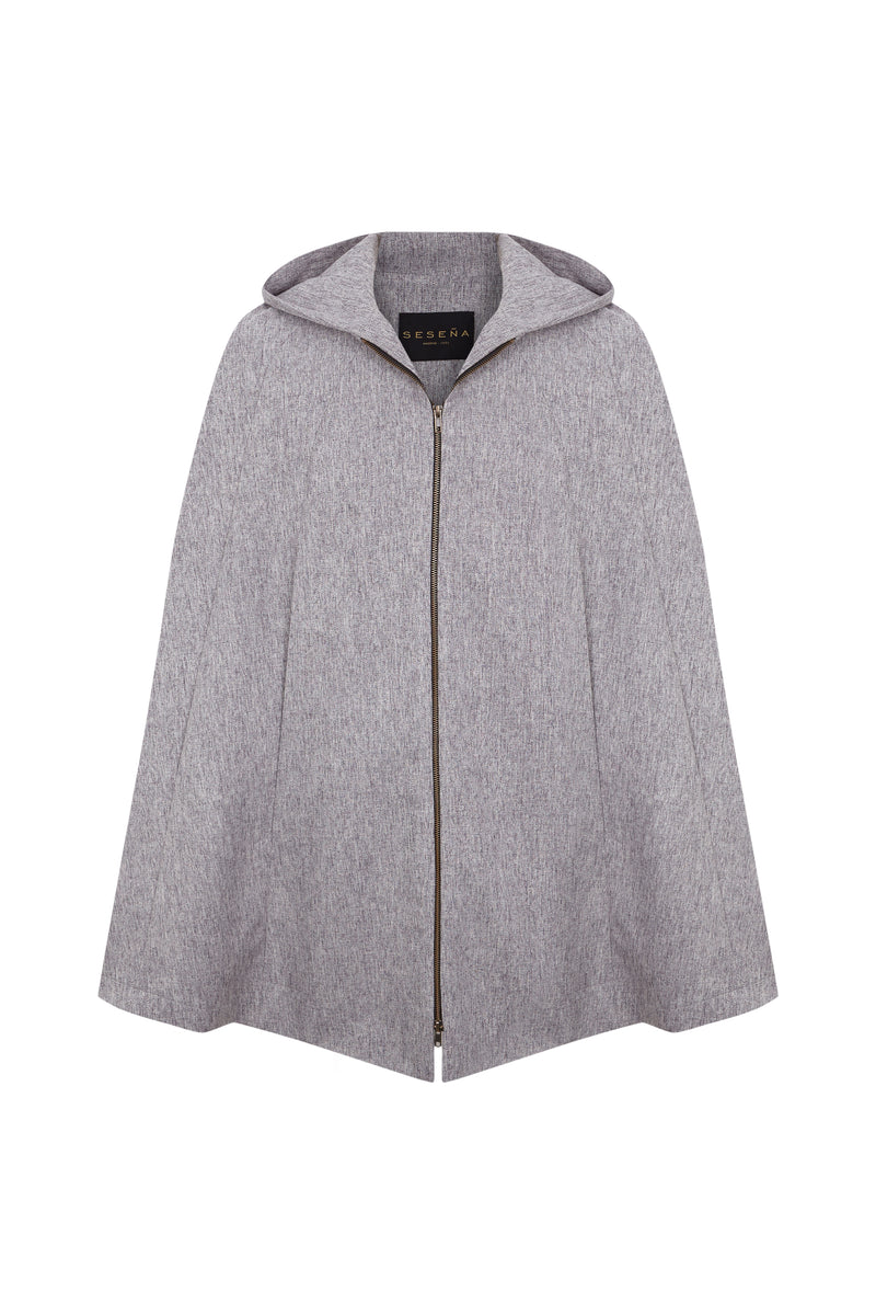 SANTANDER WATERPROOF CAPE LIGTH GREY