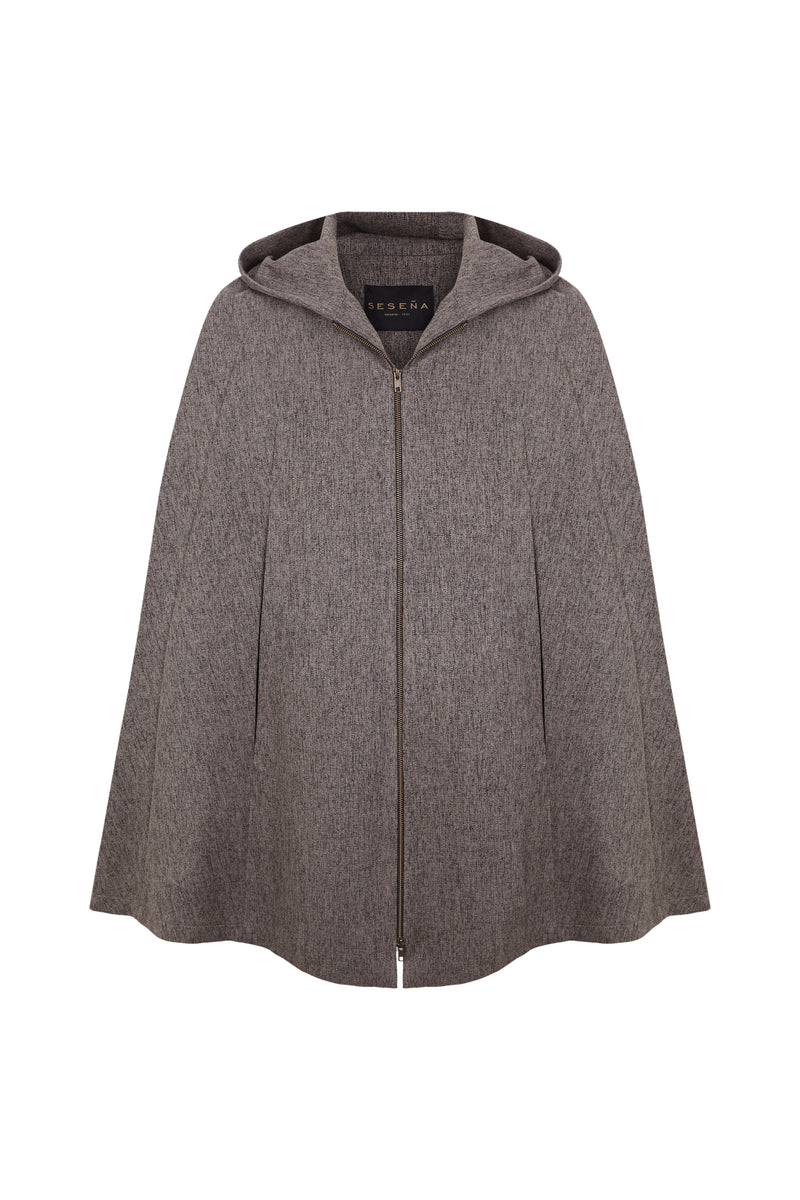 SANTANDER WATERPROOF CAPE DARK GREY