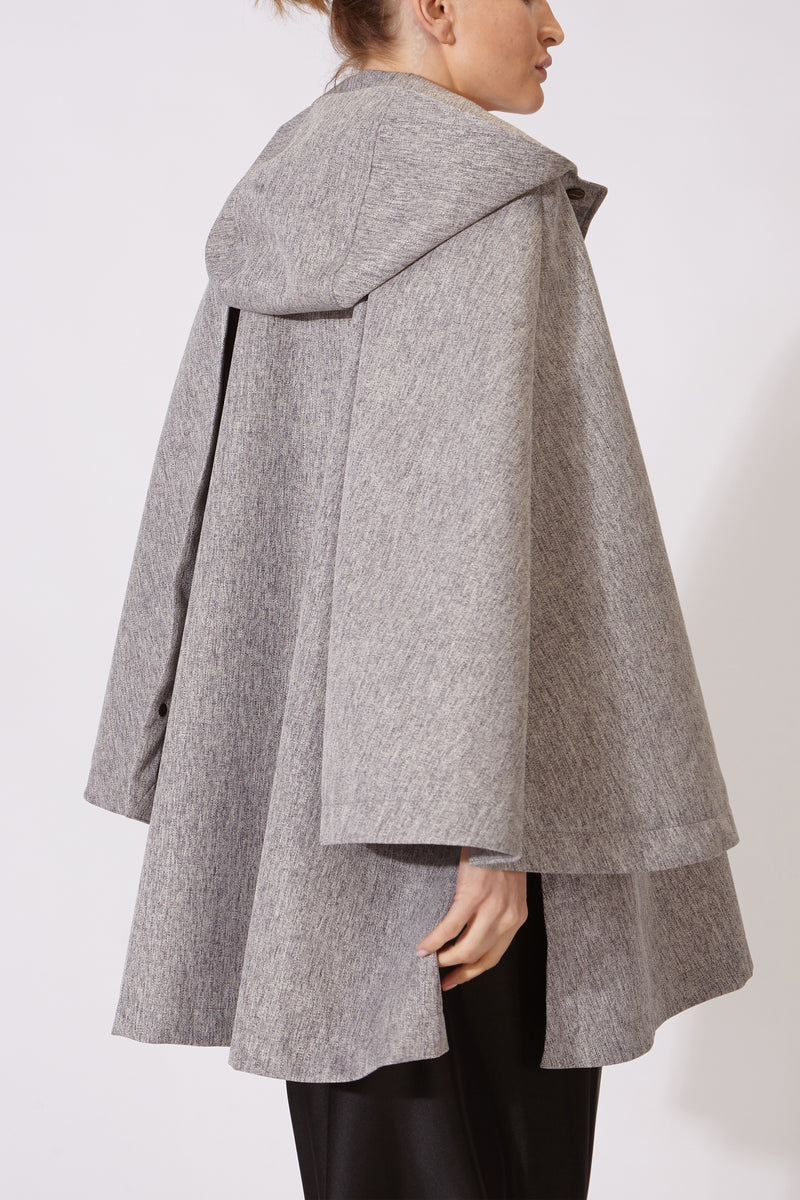 CAPA MANTIS IMPERMEABLE GRIS CLARO