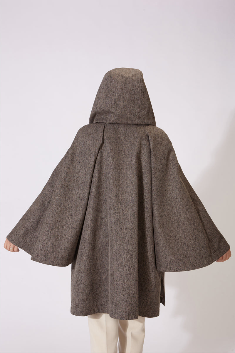 CAPA MANTIS IMPERMEABLE GRIS OSCURO