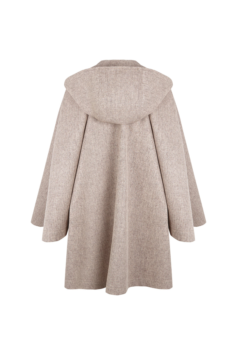 CAPA MANTIS IMPERMEABLE MARRÓN