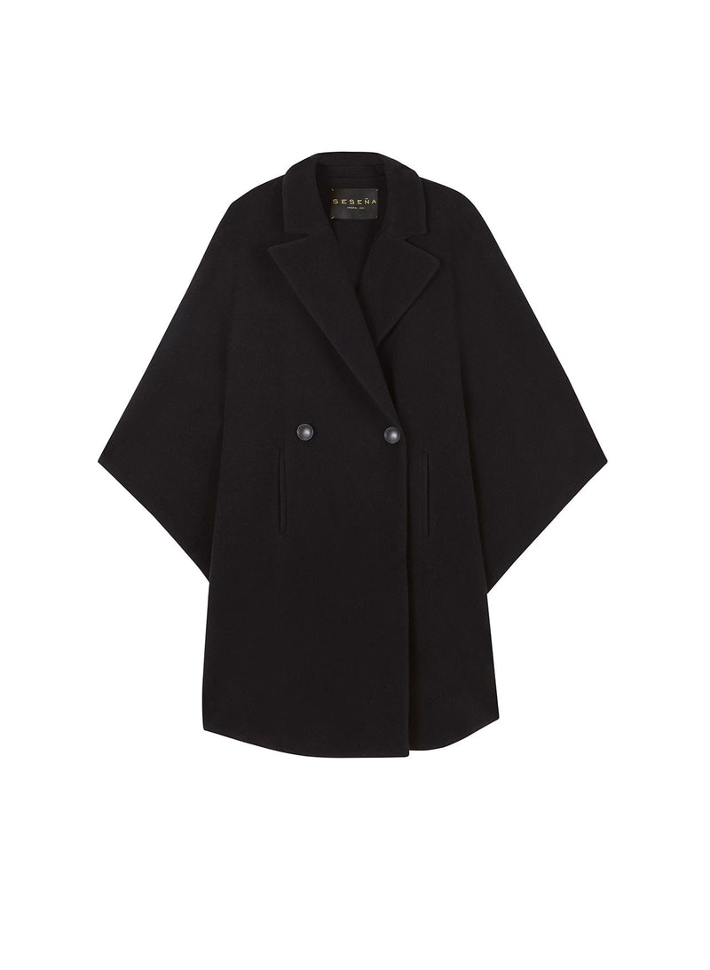 GRETA CAPE Black