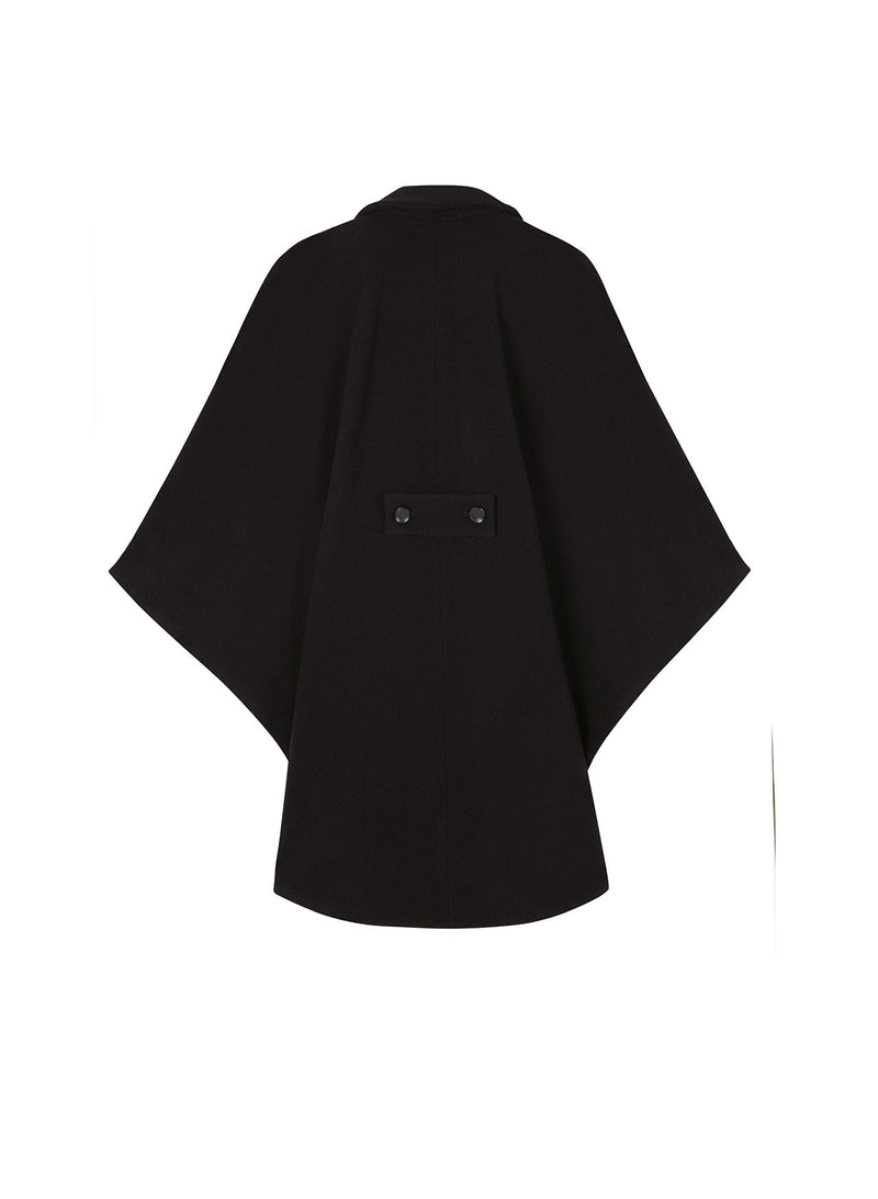 GRETA CAPE Black