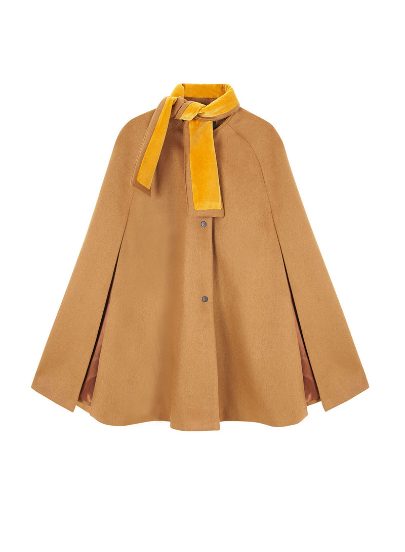 BIANCA CAPE CAMEL