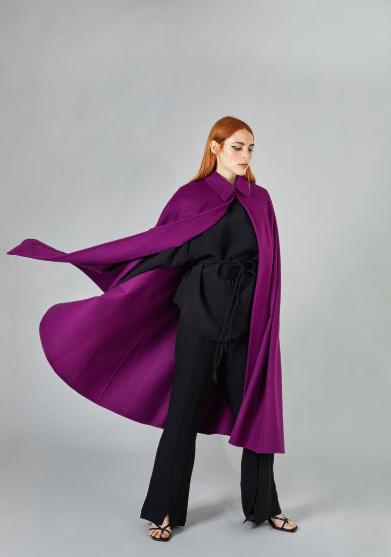 VICTORIA CAPE purple