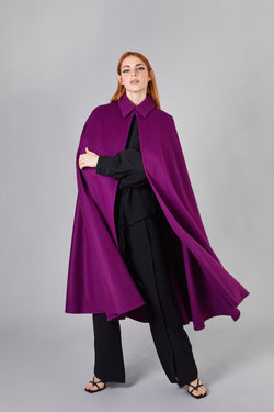 VICTORIA CAPE purple