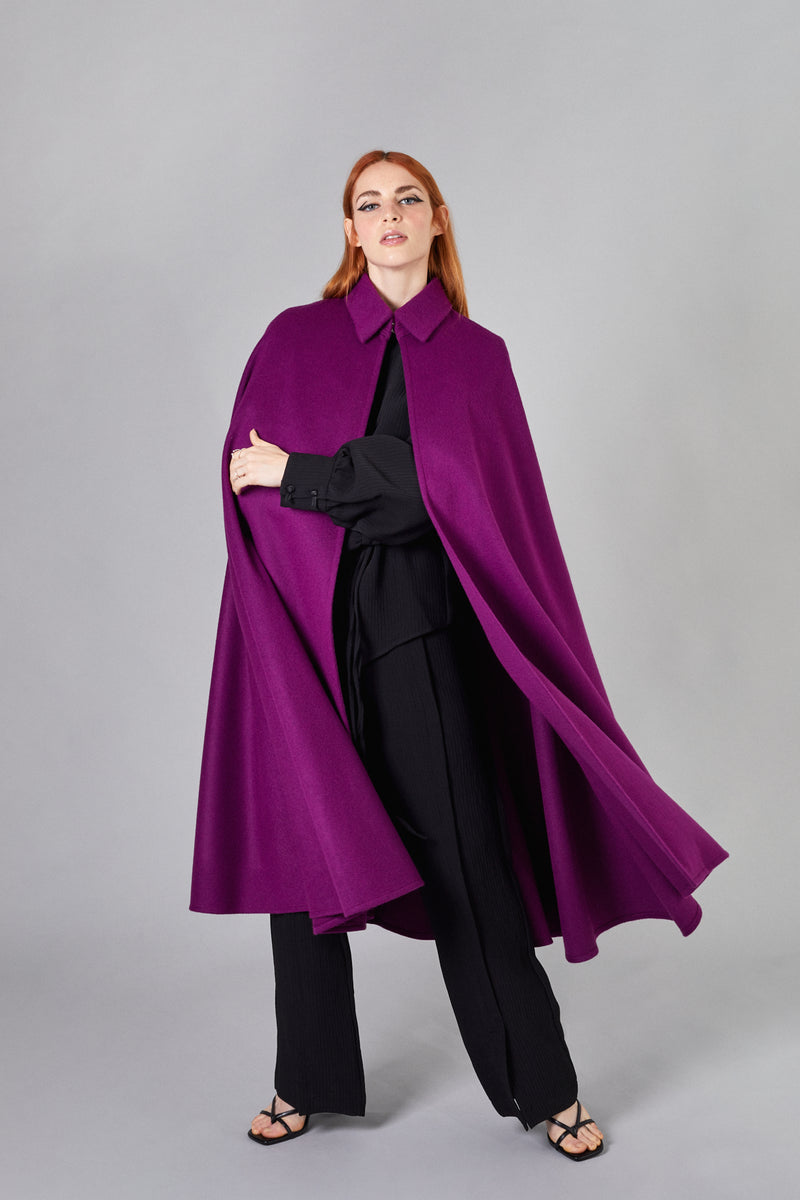VICTORIA CAPE purple